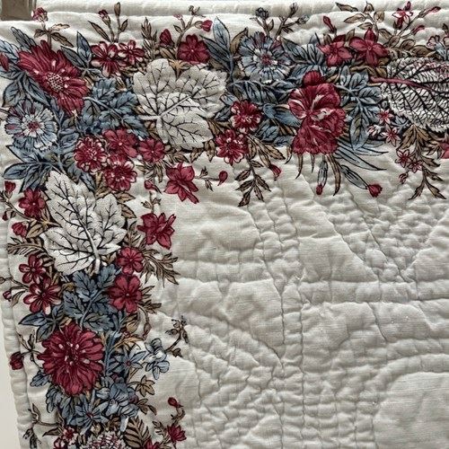 Small Fichu Quilt French Early 19th Century