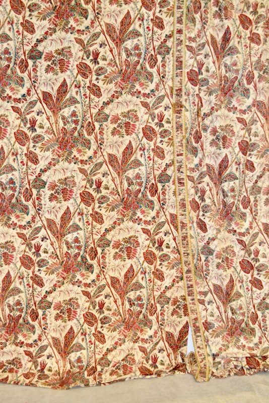 Indienne Curtain & 16 Panels Cotton French 19Th Century-katharine-pole-indienne-panels--drop-aaa-main-638077424885131372.jpeg