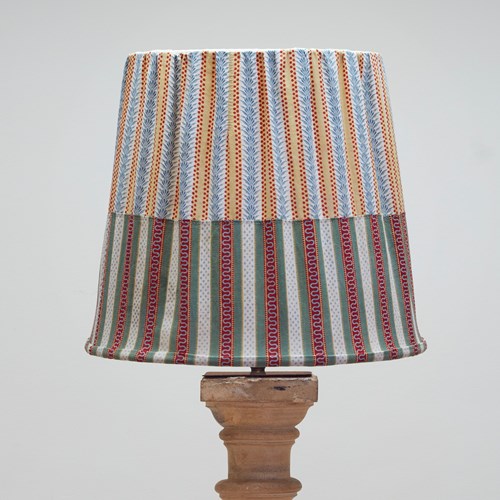 Printed Cotton Lampshade French 18th Century