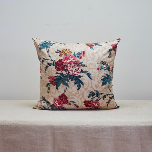 Chintz Cushion French 19Thc
