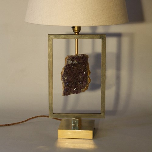Amethyst Table Lamp