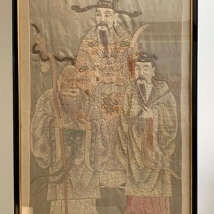 Japanese Wise Men Textile