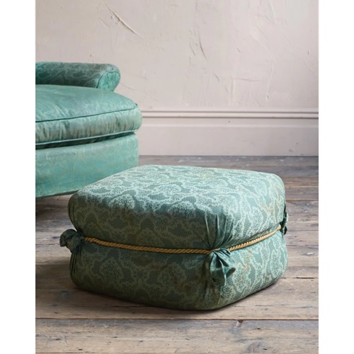 19Th Century Horsehair Squab Floor Cushion