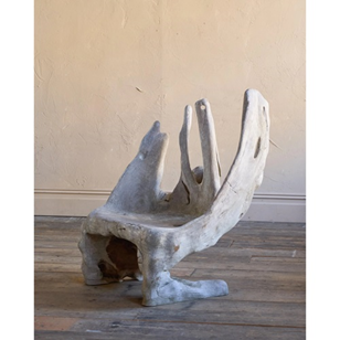 A Teak Tree Root Chair