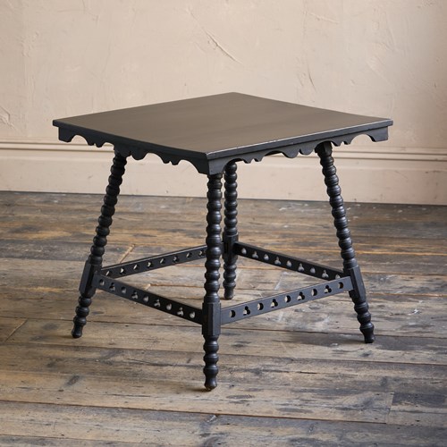 An Aesthetic Movement Square Centre Table