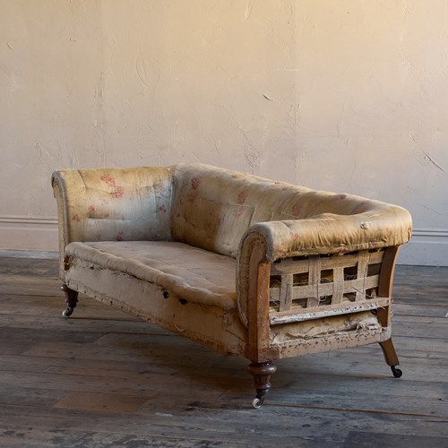 Late 19Th Century Country House Chesterfield Sofa For Upholstery