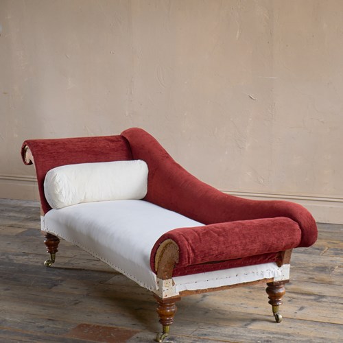 Chaise Longue Sofa Att' To Holland And Sons
