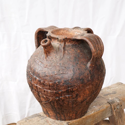 French Walnut Oil Jug