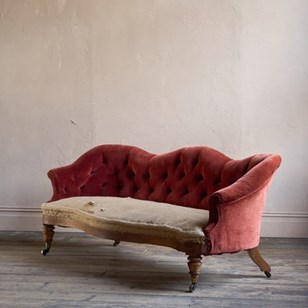 Antique Country House Sofa By Hindl...
