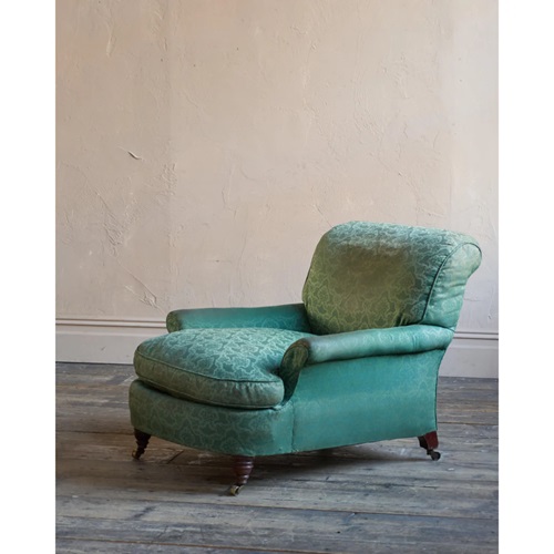 'Howard Club' Style Armchair By Waring And Gillow
