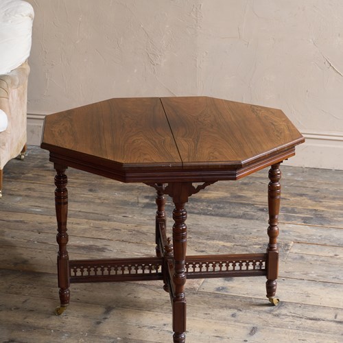 A Rosewood Centre Table By John Taylor & Sons