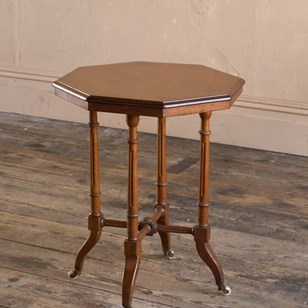 A 19Th C Mahogany Side Table