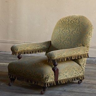 Antique Open Armchair By J.Mills