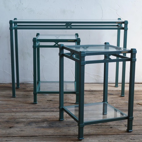 Pierre Vandel Console Table, Entryway Side Tables And Mirror