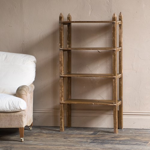 A Primitive Étagère Shelving Unit