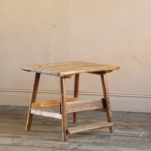 A Primitive Side Table