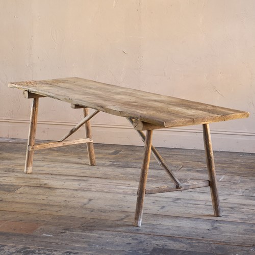 A Primitive Dining Table