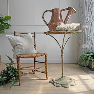 1920’S French Iron Bistro Table