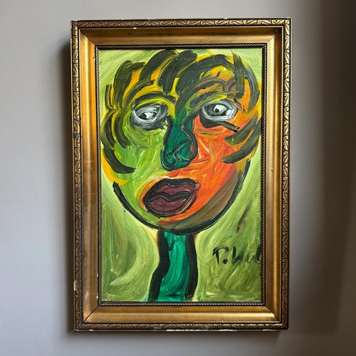 Acrylic Painting On Board Peter Robert Keil