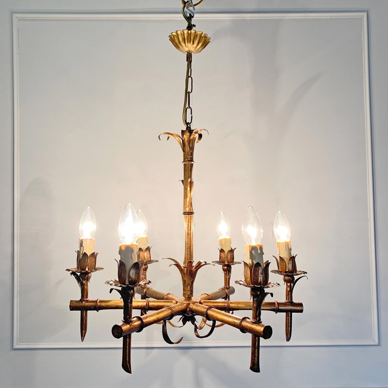 1950’S French Faux Bamboo Gilt Chandelier-lct-home-1950s-french-faux-bamboo-gilt-chandelier-2-main-638157896721805240.jpg