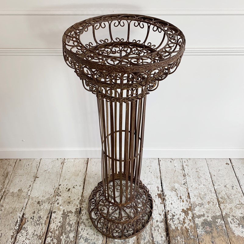 Mid Century, Decorative Scrollwork Plant Stand-lct-home-img-4363-main-637514186166944697.jpg