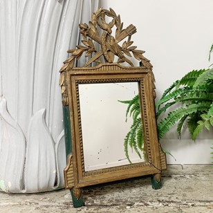 Early 19Th Century Mirror Petite Lo...