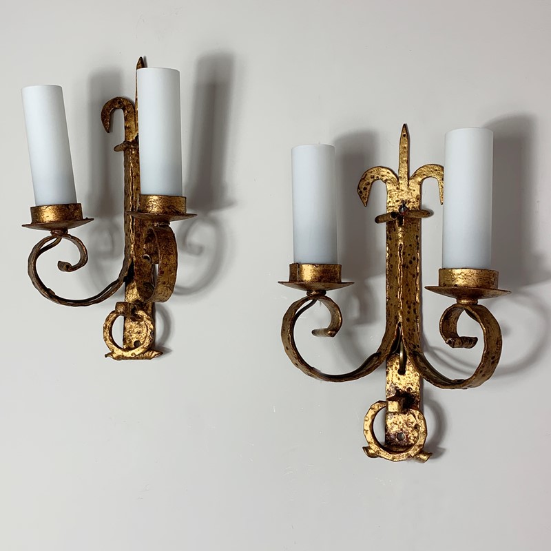 1930's Spanish Gilt Hand Forged Wall Sconce’s-lct-home-img-7068-main-637339646083054420.jpg