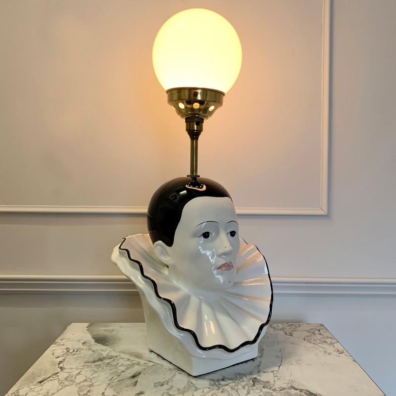 1980'S Ceramic Pierrot & Globe Table Lamp-lct-home-img-7968-main-637366339505191602.jpg