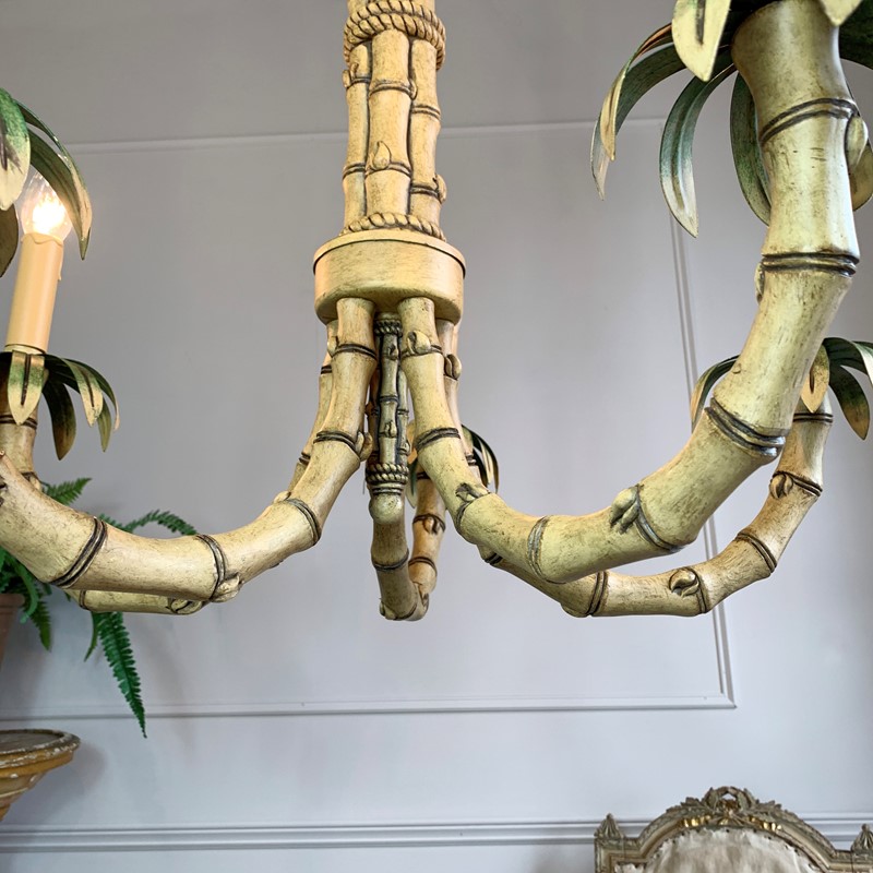 1980’S American Faux Bamboo Chandelier-lct-home-lct-1980s-bamboo-chandelier-4-main-637613399294573796.JPG