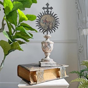 18Th Century Processional Painted S...