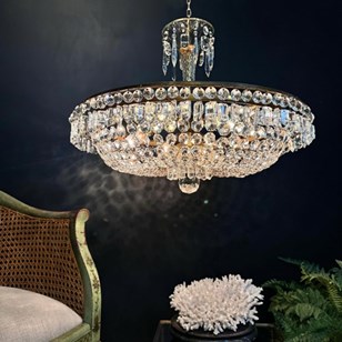 Opulent Grand Bohemian Crystal Tier...