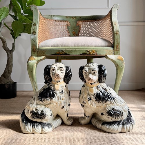 Fine Pair Of 19Th Century Staffordshire Dogs