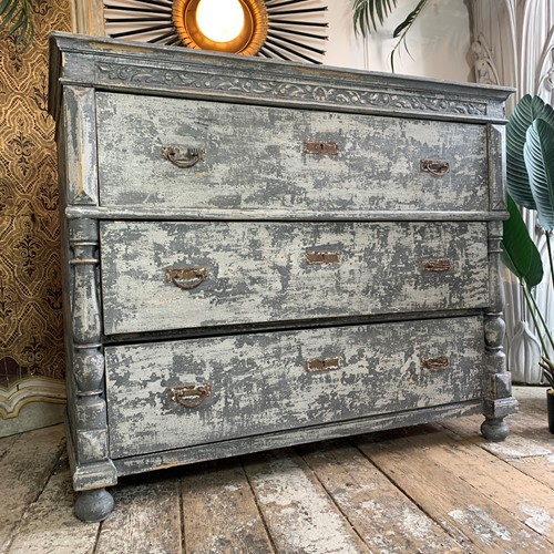 Large French Chest Of Drawers Circa 1930'S