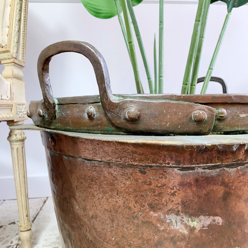 Antique French Riveted and Handled Copper Pot -lct-home-lct-home-copper-pot-3-main-637704280433066512.JPG