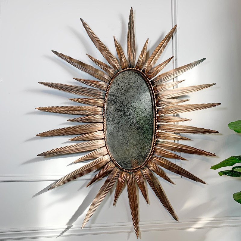 1970'S Italian Copper Feathered Decorative Sunburst Mirror-lct-home-lct-home-italian-copper-feathered-sunburst-mirror-10-main-638030859774629765.jpg
