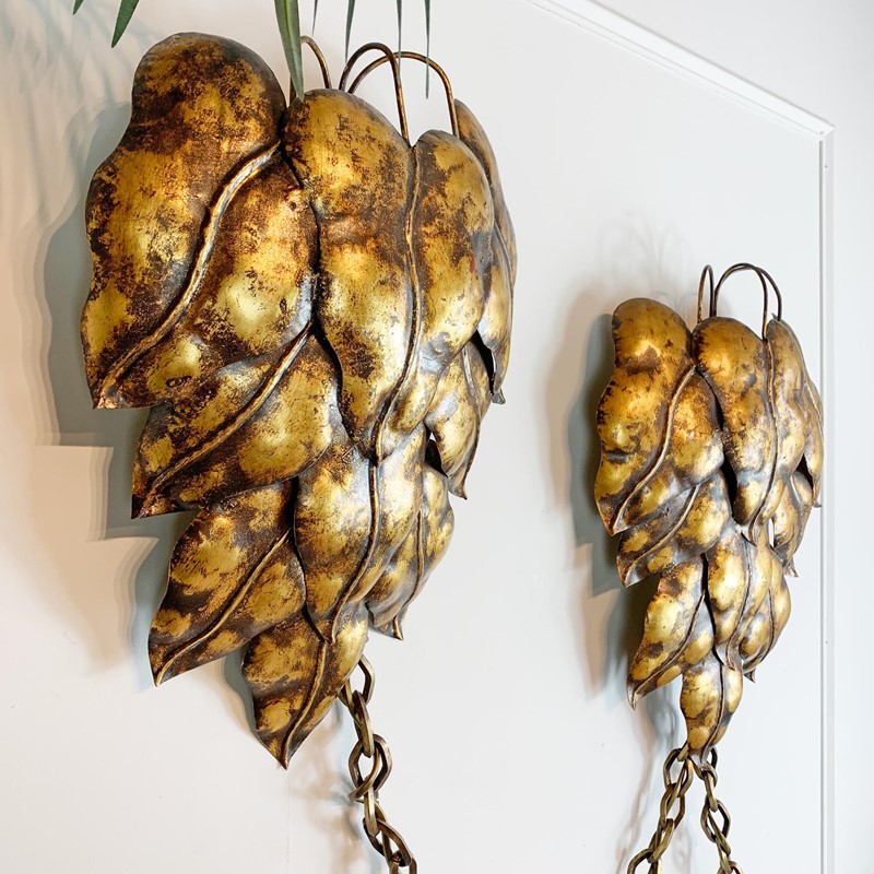  Pair of Italian Leaf and Chain Swag Wall Lights -lct-home-lct-home-italian-swag-wall-lights-4-main-638011767641782367.jpg