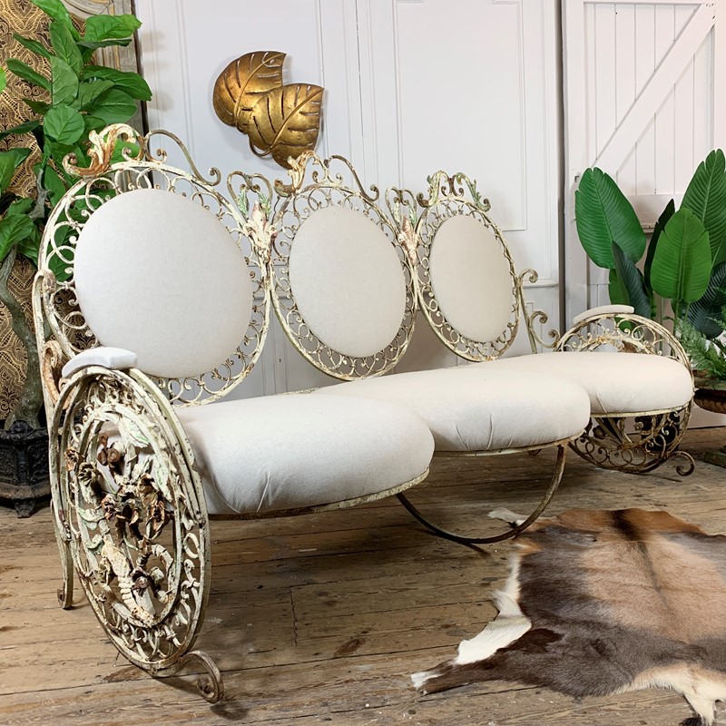 Exceptional Late 19Th C French Wrought Iron Settee-lct-home-lct-home-patio-settee-1-main-637731746639306680.JPG