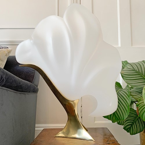 Maison Rougier Shell Table Lamp 1970