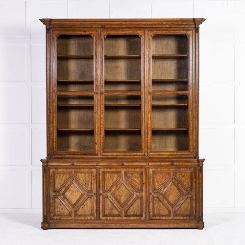 Early 19Th Century French Mahogany Bookcase