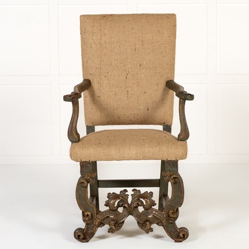 17Th Century Italian Armchair