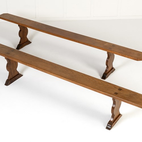 Pair Of 19Th Century French Hall Benches
