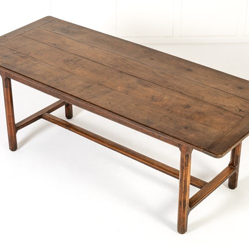 18Th Century English George III Oak Farmhouse Table
