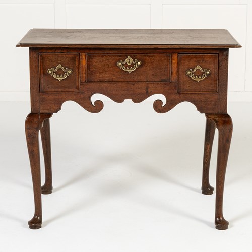 18Th Century English Oak Lowboy