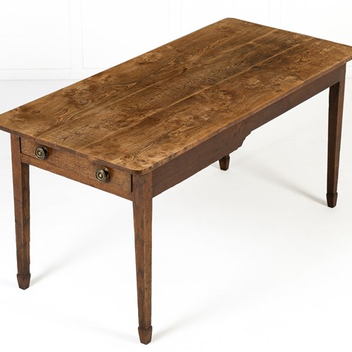 18Th Century English Elm Farmhouse Table