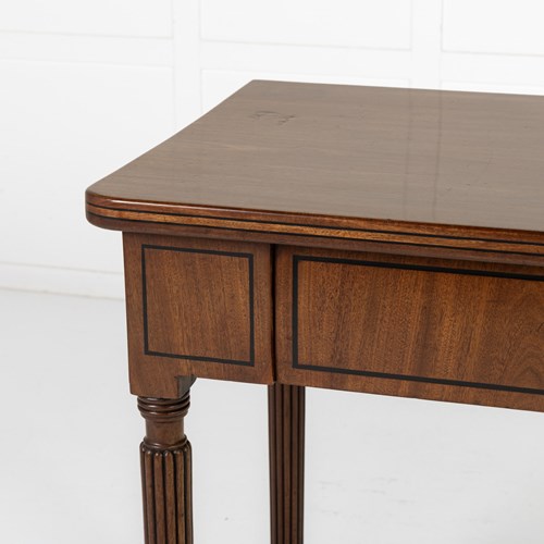 19Th Century English Regency Mahogany Serving Table