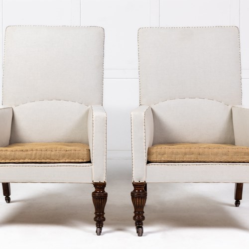Pair Of Late 19Th Century Armchairs