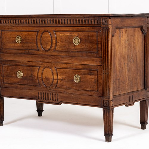 18Th Century French Walnut Commode