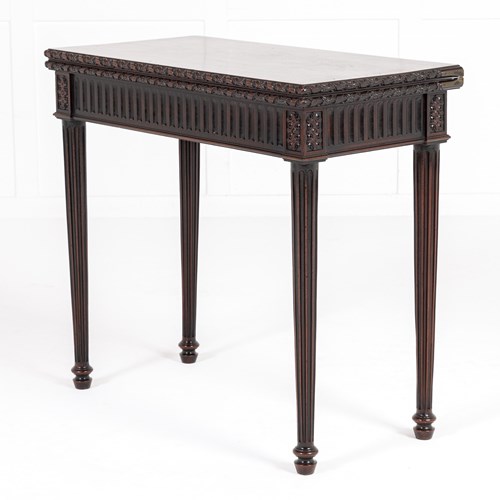 18Th Century George III Mahogany Tea Table