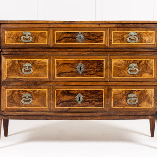 Late 18Th Century French Walnut Commode