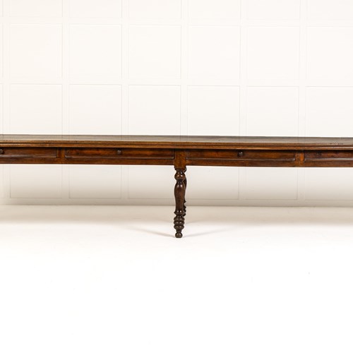 Monumental 19Th Century French Walnut Table